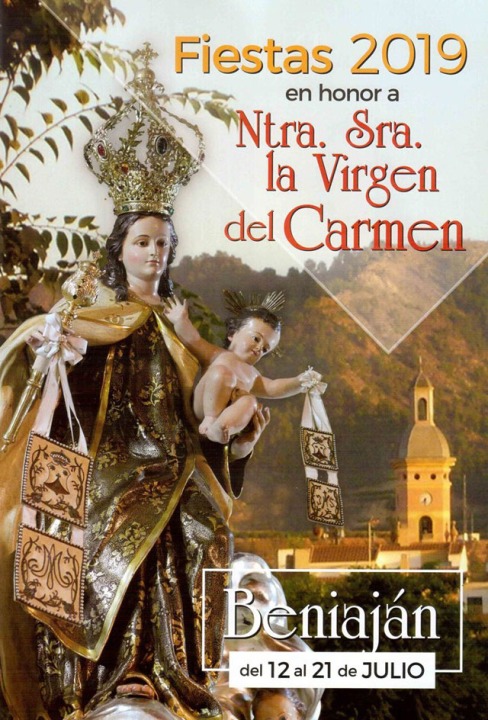 Fiestas patronales en honor a Nuestra Señora del Carmen 2019 Beniaján